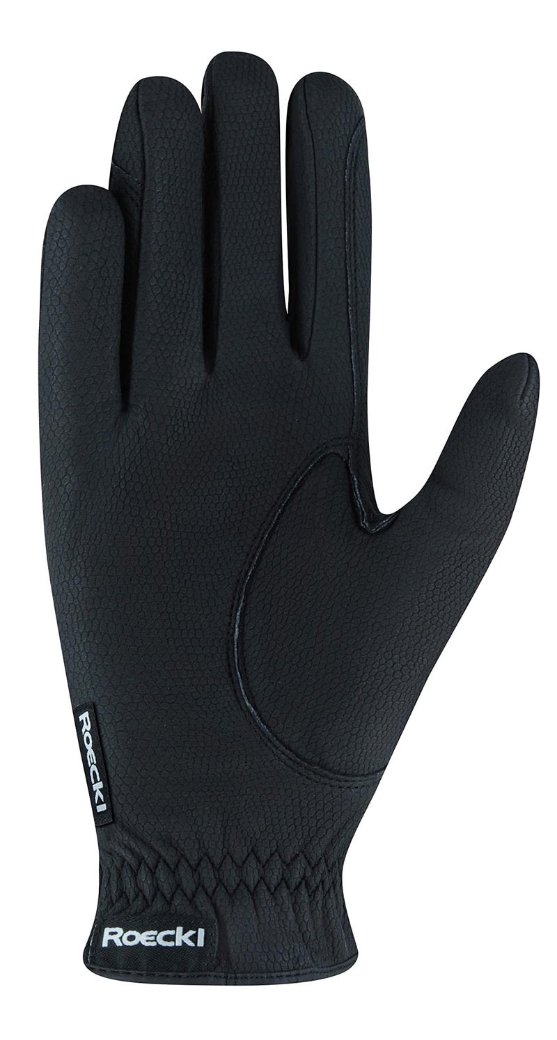 Roeckl Roeck-Grip Unisex Gloves 7 Black - Image 2